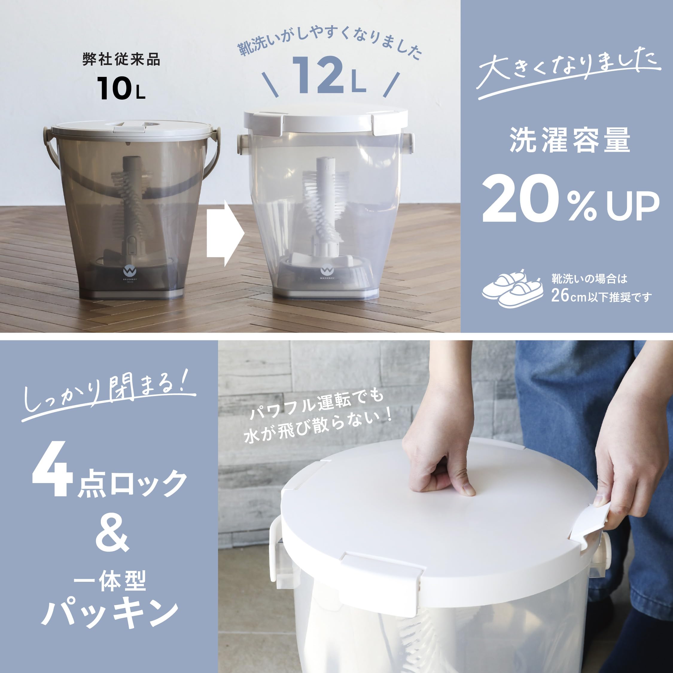 Amazon.co.jp: 【正規販売品】 シービージャパン 小型洗濯機 バケツ